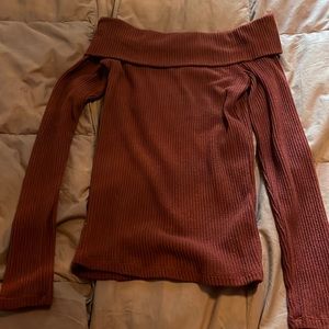A&F off the shoulder sweater